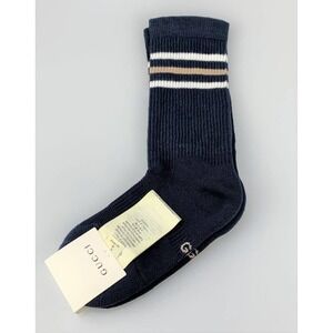 NWT Authentic Gucci Kid's Socks In Blue